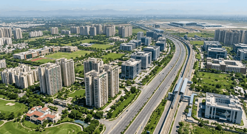 Noida cityscape